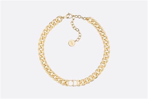 choker ketting goud dior|Danseuse Étoile.